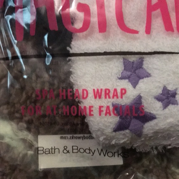 Bath & Body Works Unicorn Spa Head Wrap - Picture 2 of 4